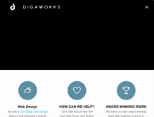 Tablet Screenshot of digaworks.com